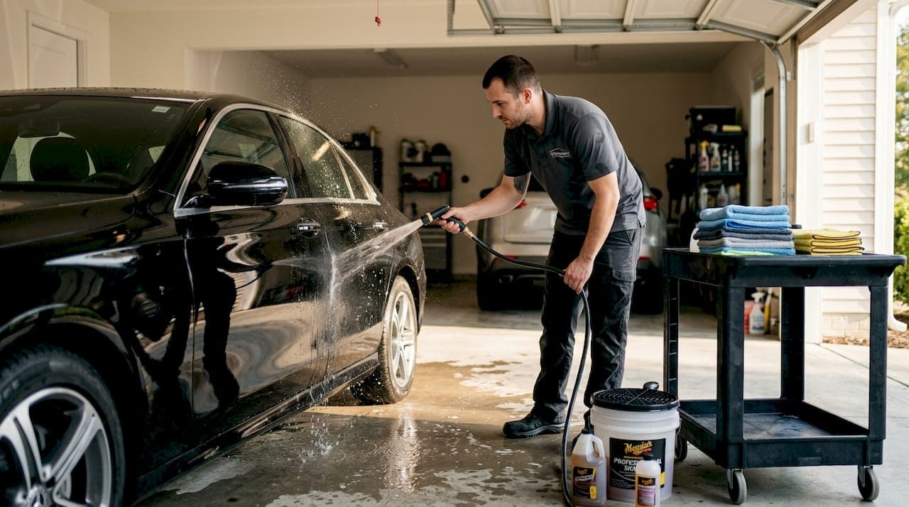 Master high-end car detailing steps for a showroom finish